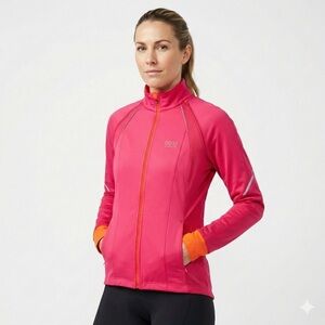 Gore Bike Wear Cold Weather Cycling Jacket Windstopper Windproof XL
